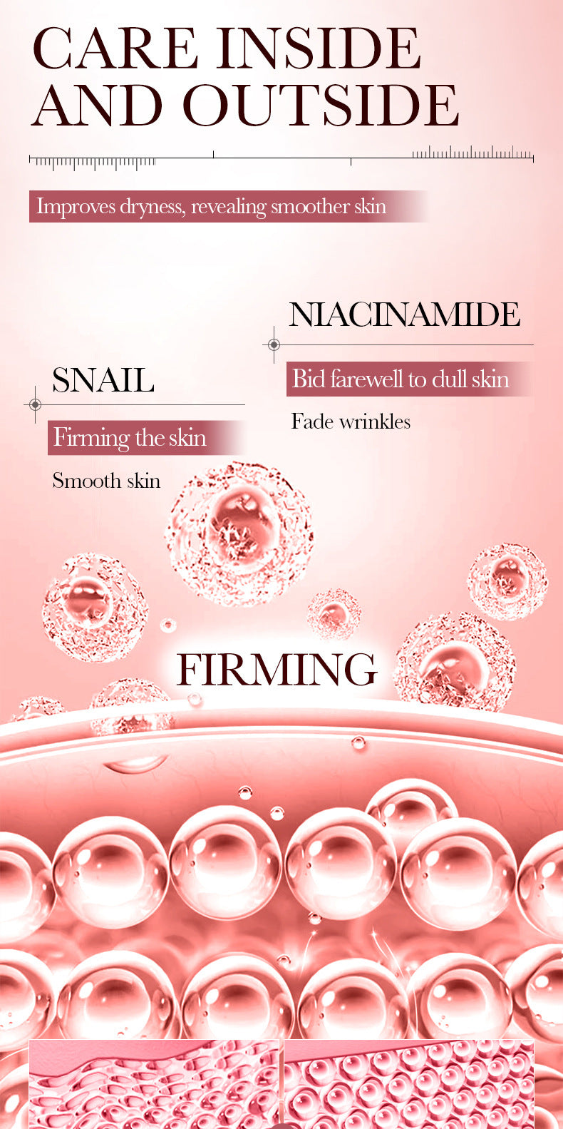 Snail Elasticity Cream BIOAOUA Firming, hydrating, moisturizing, and rejuvenating face cream for cross-border foreign trade wholesale