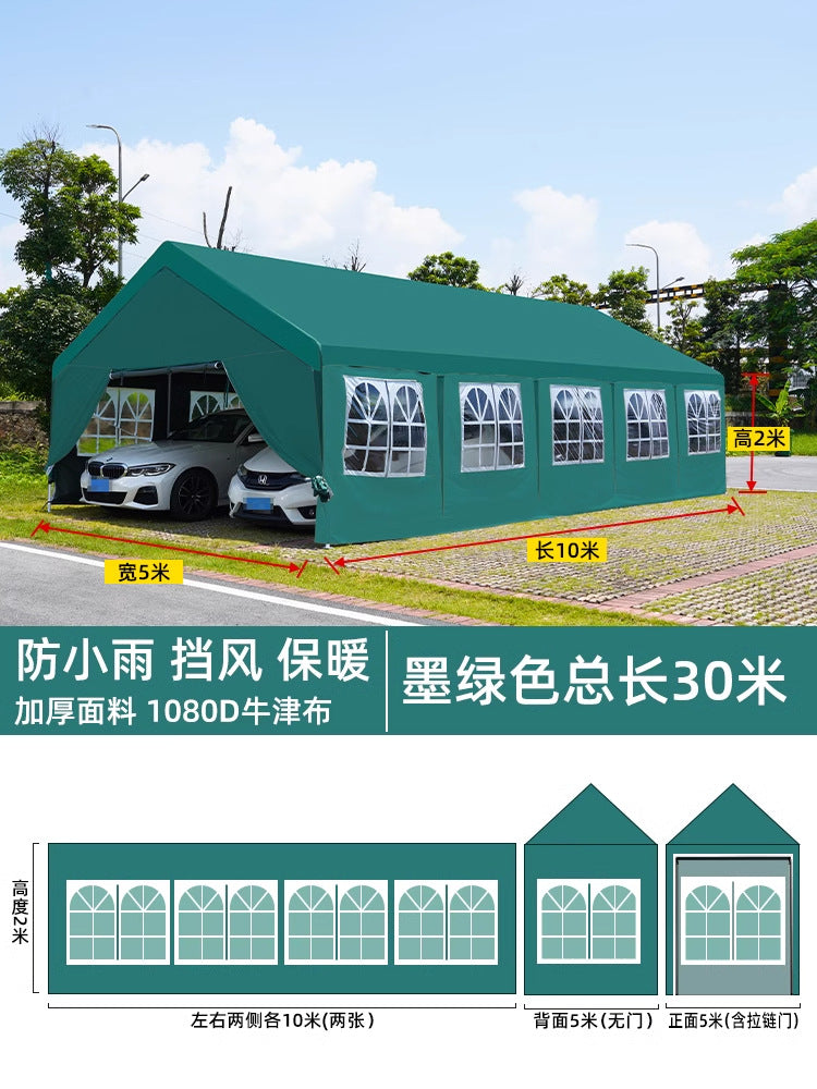 Camping Internet Celebrity Market Stall Tent Cover Thickened Windproof Rainproof Coldproof Outdoor Windproof Cloth Distribution and Dropshipping