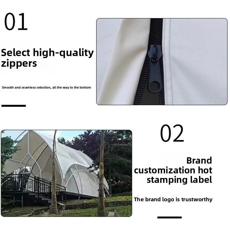 Kale Outdoor Sailing Tent Camp Parent-Child Vacation Scenic Area Double-Layer Insulated Wild Luxury Hotel Homestay Tent Manufacturer