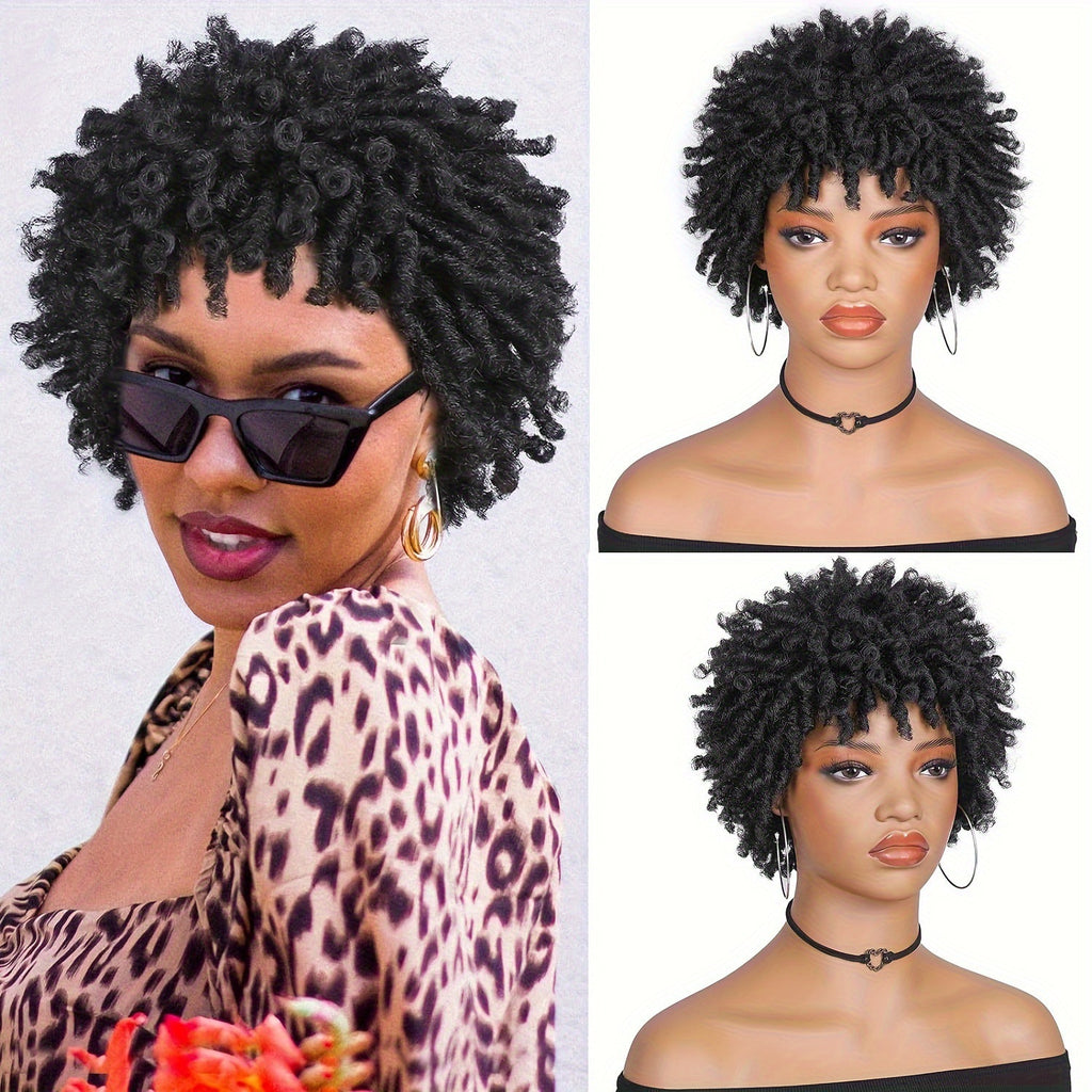 41 Inch Afro Dreadlock Wig Crochet Hairpiece Synthetic Dreadlock Wig Curly dreadlock wig