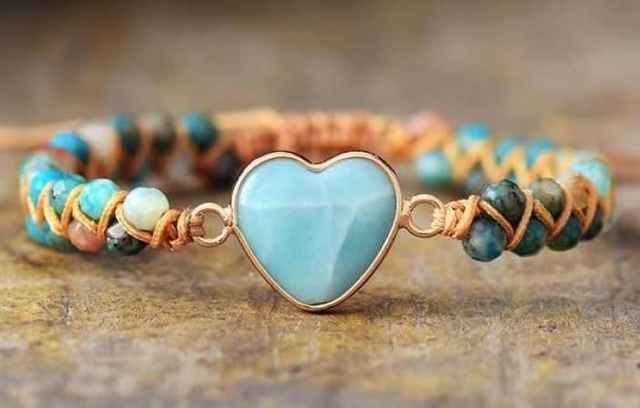 Tiger Eye Elastic Bracelet Adjustable Colorful Beaded Handmade Wrapped Bracelet Volcanic Double Row Woven Bracelet