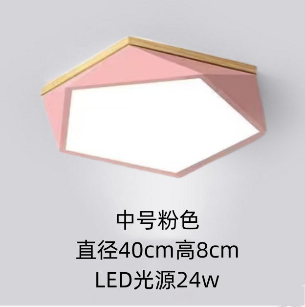 Nordic Bedroom Lamp Simple Modern Creative Macaron led Ceiling lamp for master bedroom, children's lamp, bedroom lamp