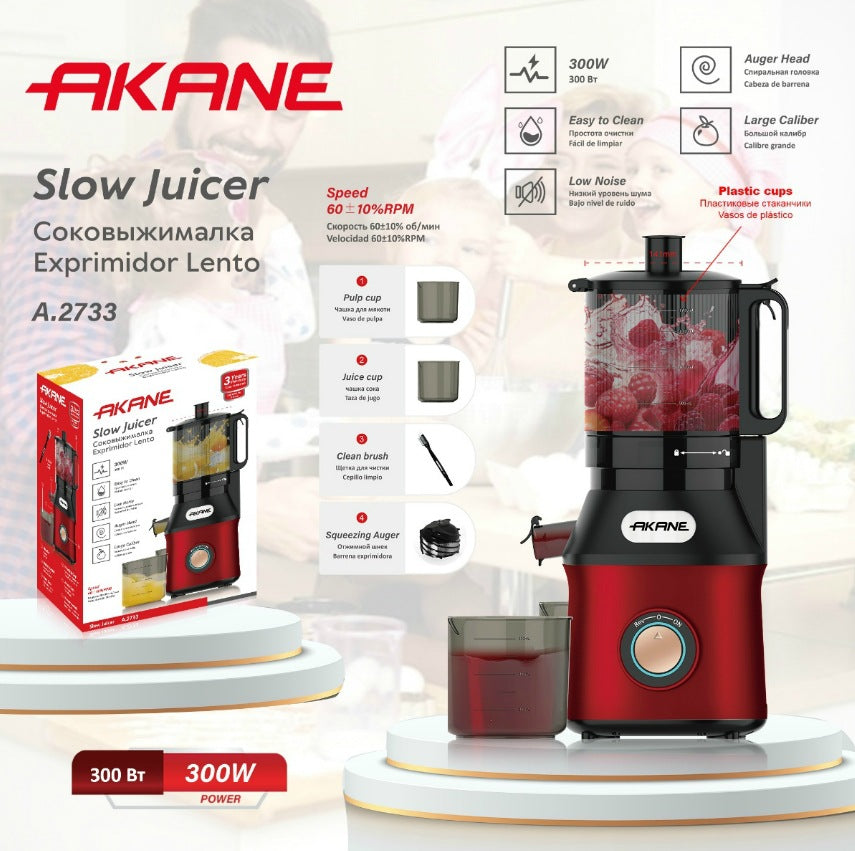 RAF EU Standard Juicer Original Juice Extractor Food Processor Household Multifunctional Slow Juicer R.2733