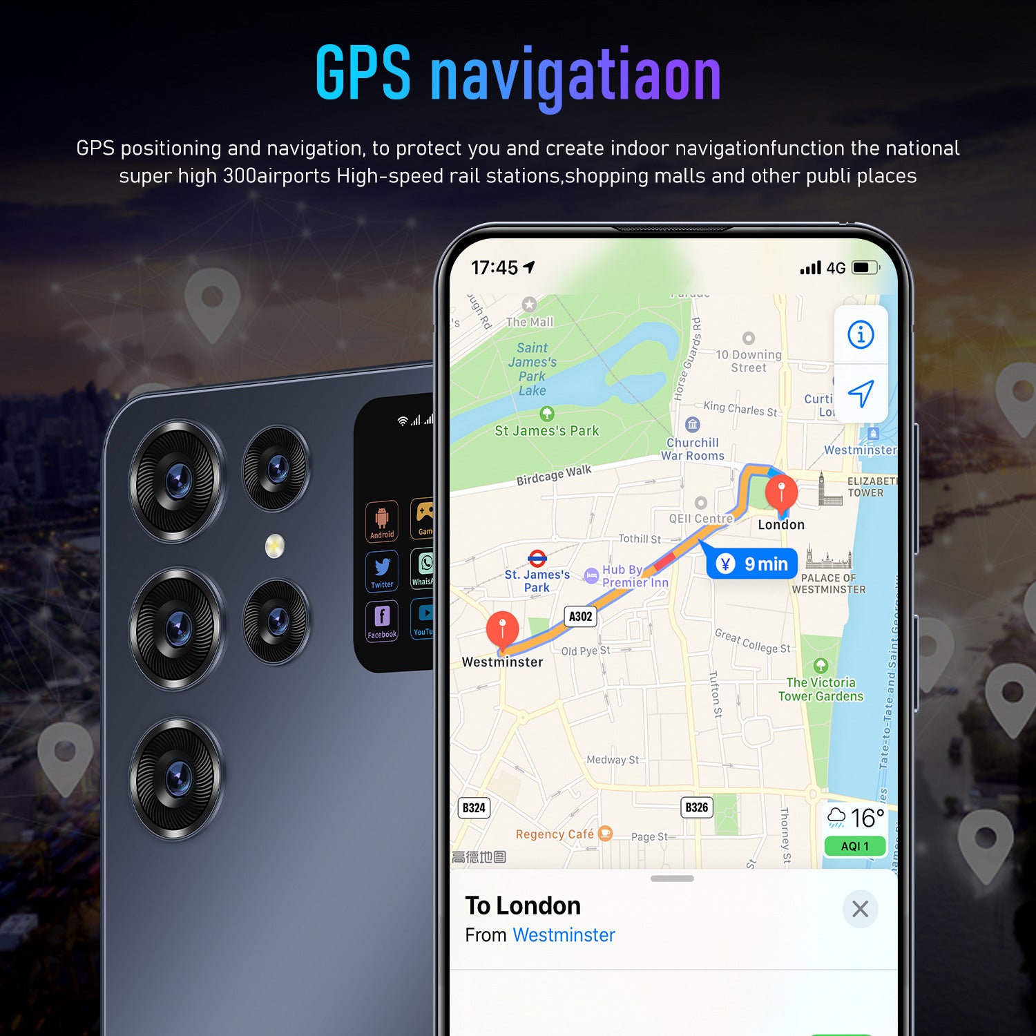 Hot Selling Smart Phone S24 Ultra Brand new Android phone16+1T Wholesale for Mobile Phone Manufacturers