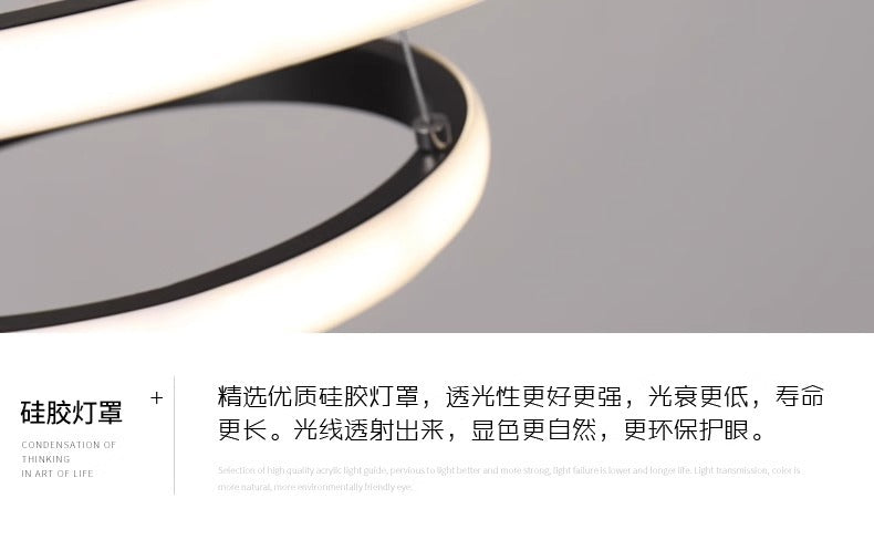 Zhongshan Lighting Wholesale LED Ceiling Lamp Bedroom Dining Room Lamp Minimalist Modern Creative Lighting Nordic Bar Pendant Light