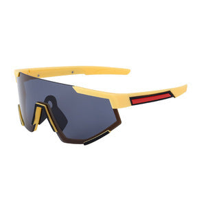New Cycling Goggles for Women, UV Protection, One-Piece Large Frame Sunglasses, Outdoor Sports Colorful Integrated Sunglasses