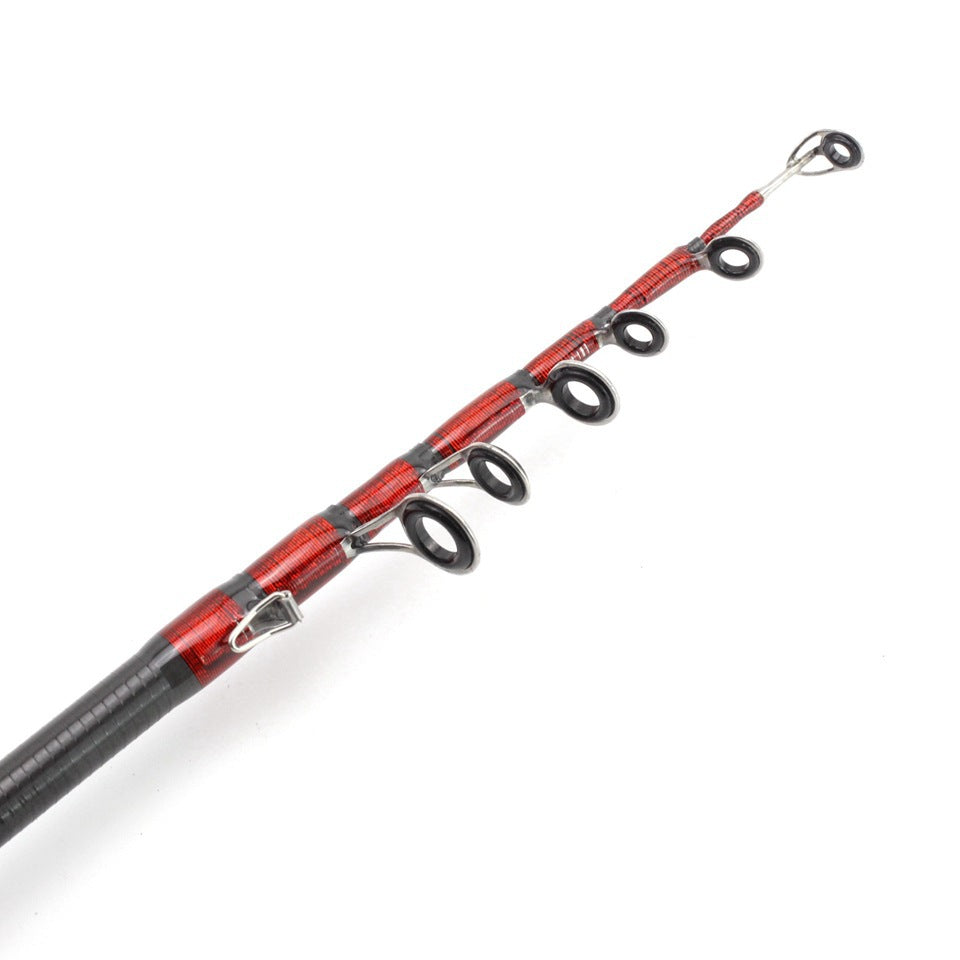 A Gun Handle Retractable Horse Mouth Rod Retractable Lure Rod ul Adjustable Lure Rod Ultra-light Pocket Fly Fishing Rod