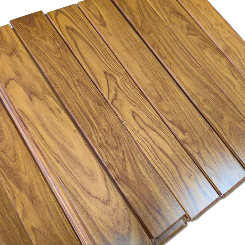 15mm Luxury Padauk Wood Flooring | Custom Color & Size with UV Three-Layer Structure Premium Waterproof Outdoor Use