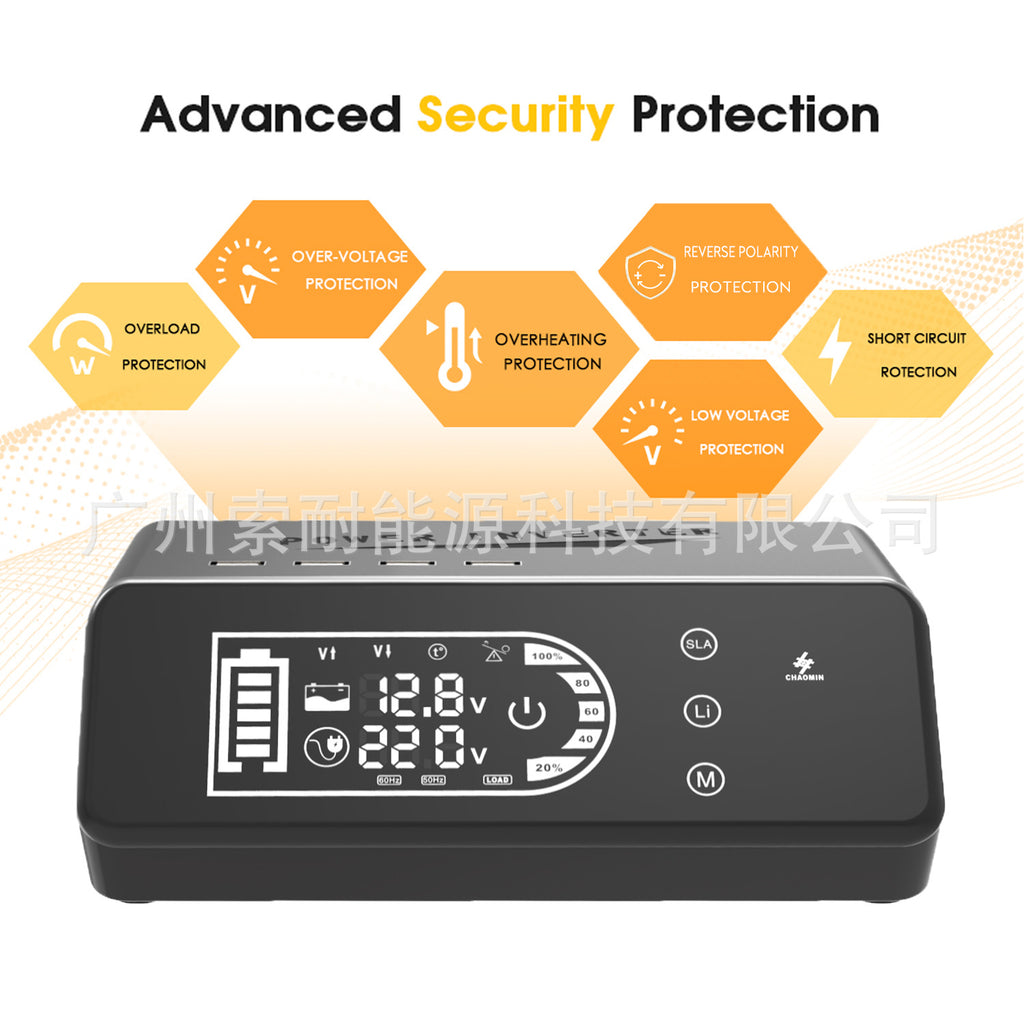 Pure Sine Wave Inverter1000W 12V Turn220V Smart Touch Display Screen Amazon eBay New Product Launched