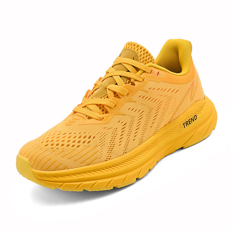 Men's running shoes2025New Breathable Mesh Student Casual Running Youth Shock Absorbing Anti-Slip Sports Shoes