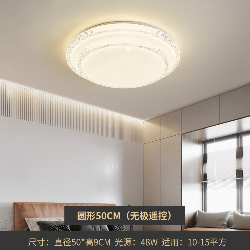 2025New led Ceiling Lamp Living Room Large Lamp Fashion Lighting Simple Modern Light Luxury Imitation Crystal Bedroom Lamp