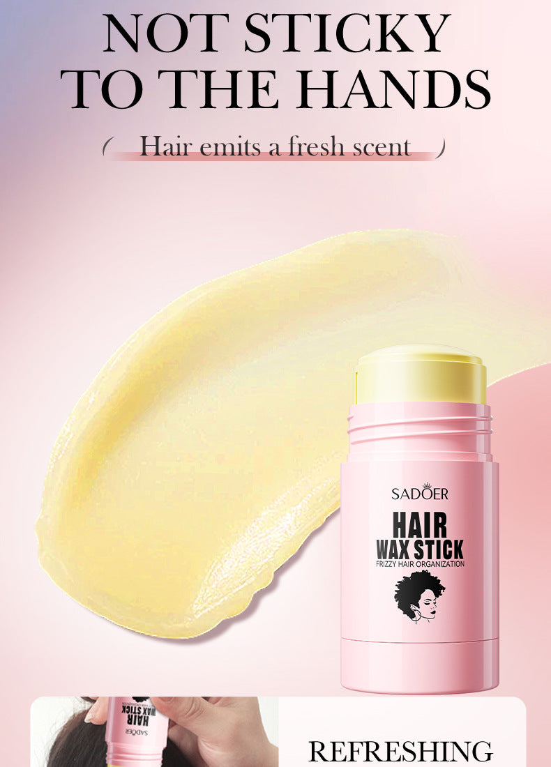 Fine Hair Styling Stick30g SADOER Styling Liquid for Taming Messy Hair Cross-Border Wholesale