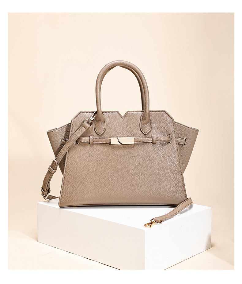 European and American Fashion Women's Bag Large Capacity Handbag New Trendy Versatile Retro Tote Bag High-end Crossbody Bag