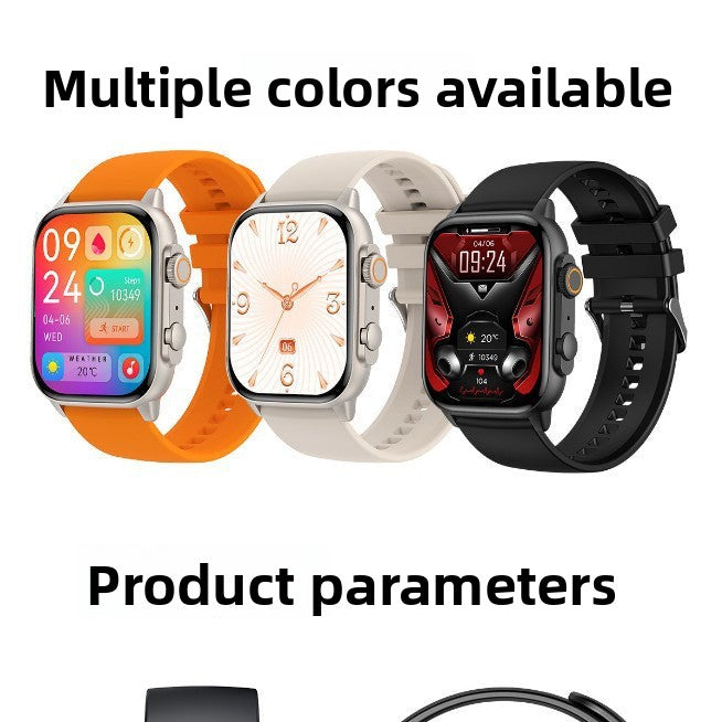HK95Smart Watch Bluetooth Call Heart Rate Monitoring Exercise Blood Oxygen Blood Pressure AMOLED Hot selling product