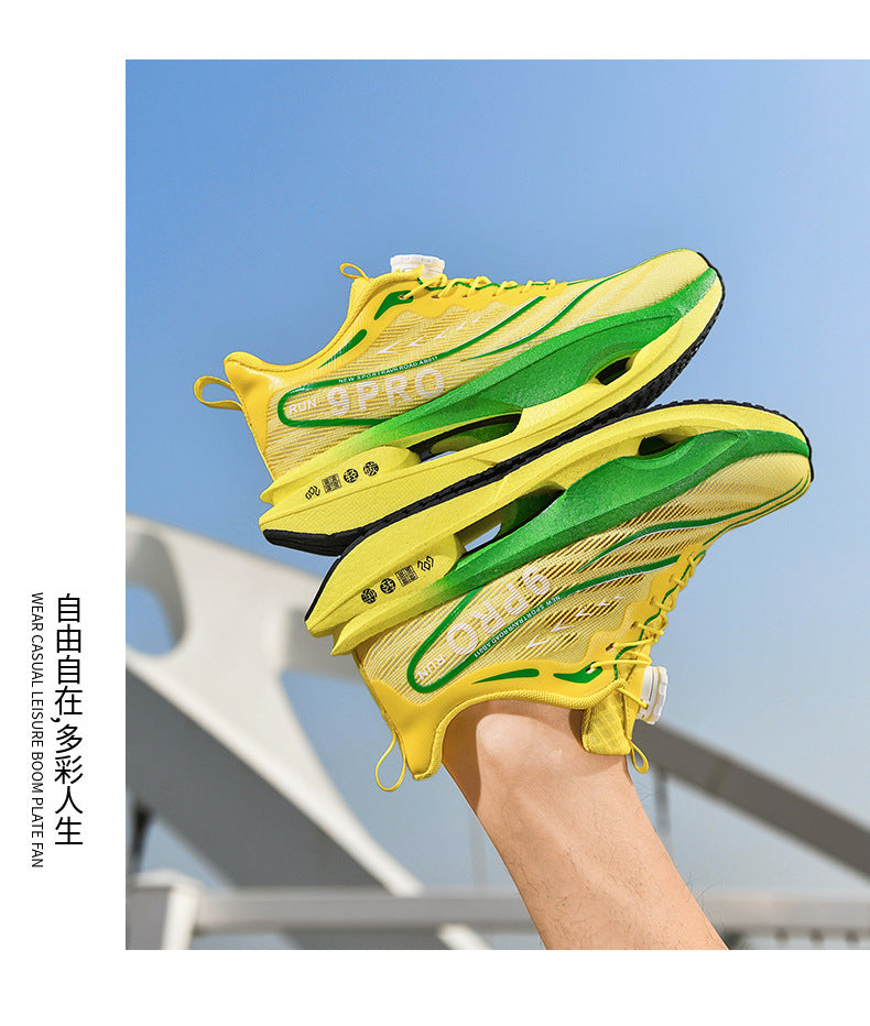 Red Rabbit9PRO New carbon plate running shoes for men and women, summer breathable professional racing sports shoes, ultra-light shock-absorbing running shoes