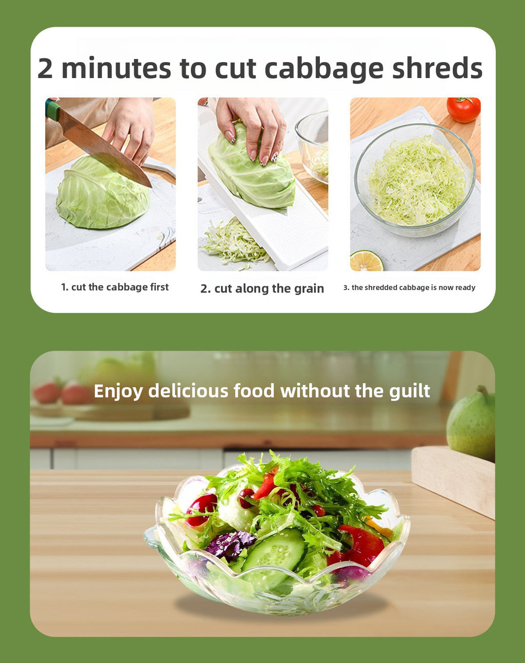 Multifunctional Vegetable Cutter Cabbage Wrap Salad Shredder Purple Cabbage Shredder Grater Radish Vegetable Cutter