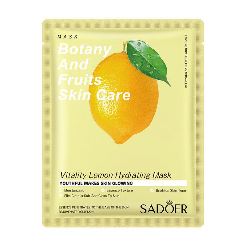 Fruit Mask SADOER Avocado Rose Hydrating Moisturizing Tablets Cross-border Foreign Trade Skincare Wholesale