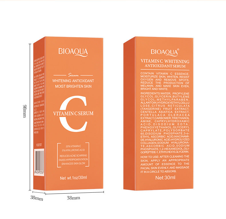 BIOAOUA Essence Series Hydrating and Nourishing Vitamins C Essence  Foreign Trade Factory Direct Sales