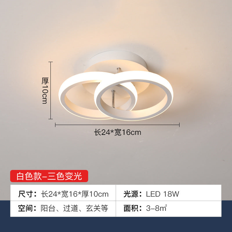 exclusive aisle lights balcony lights LED Modern Minimalist Nordic Creative Personality Cloakroom Living Room Entrance Light