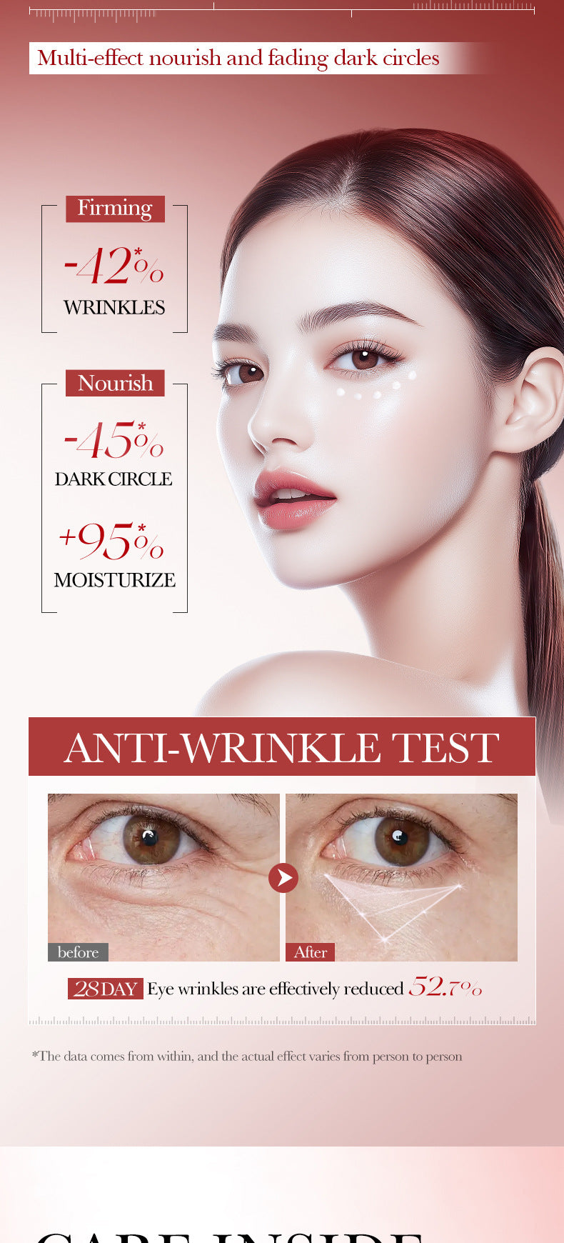 Snail Moisturizing Eye Cream BIOAOUA Hydrating and Moisturizing Eye Cream for Cross-Border Wholesale