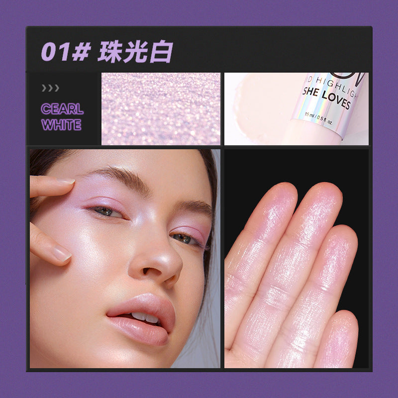 SHELOVES Highlight Liquid Contour Shadow Nose Shadow Diamond Brightening Liquid Face Body Highlight