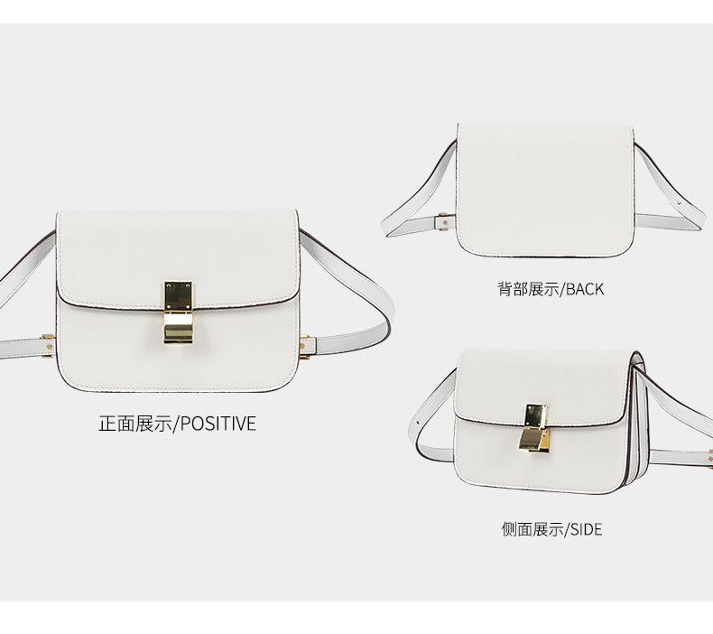 High Quality Small Bag Women2024Autumn and Winter New Trendy Crossbody Bag Elegant Single Shoulder Underarm Small Square Bag