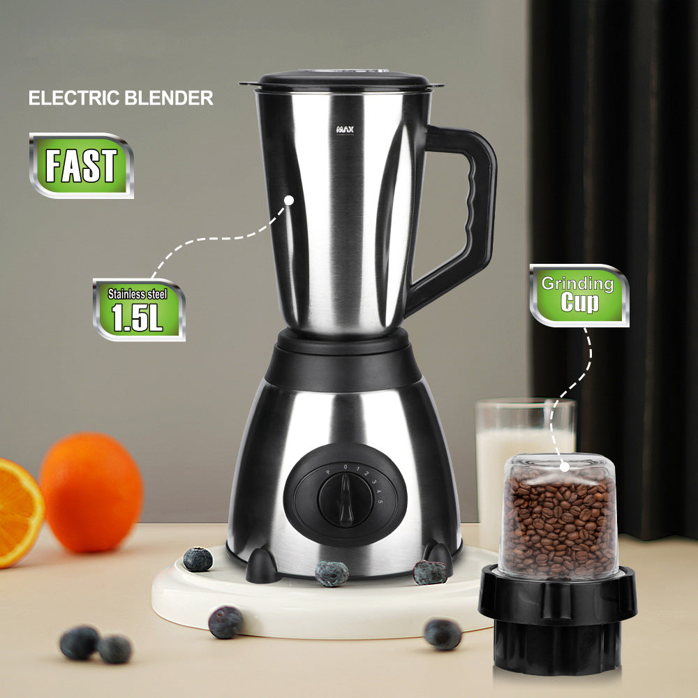 【Exclusive for 】Multifunctional Juicer Household Fully Automatic Fruit and Vegetable Juice Extractor Cooking Machine Stainless Steel1.5L