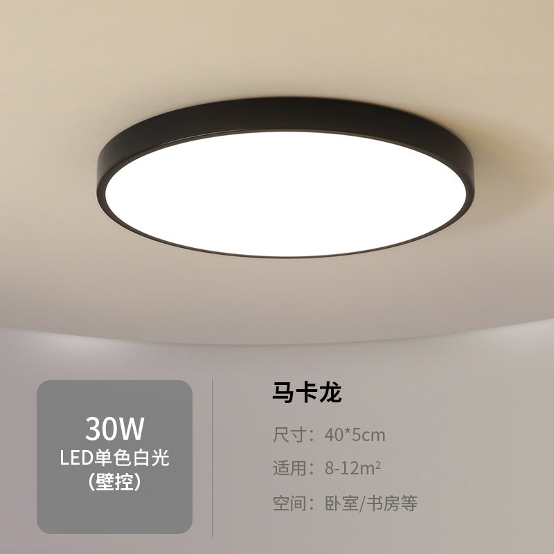 led Ceiling Light Round Bedroom Room Light Nordic Macaron Home Dining Room Study Hallway Balcony Lighting