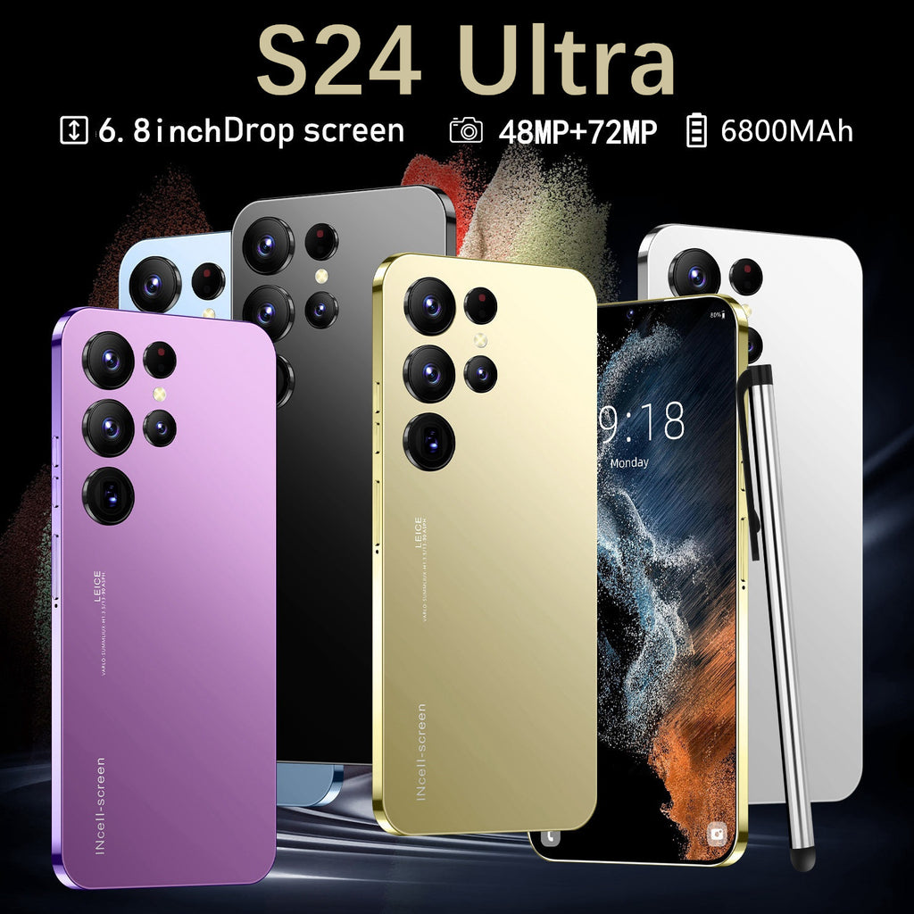 2024Globally Exclusive for Mobile Phones S24Ultra-large Screen HD16+1T Large Memory Source Factory
