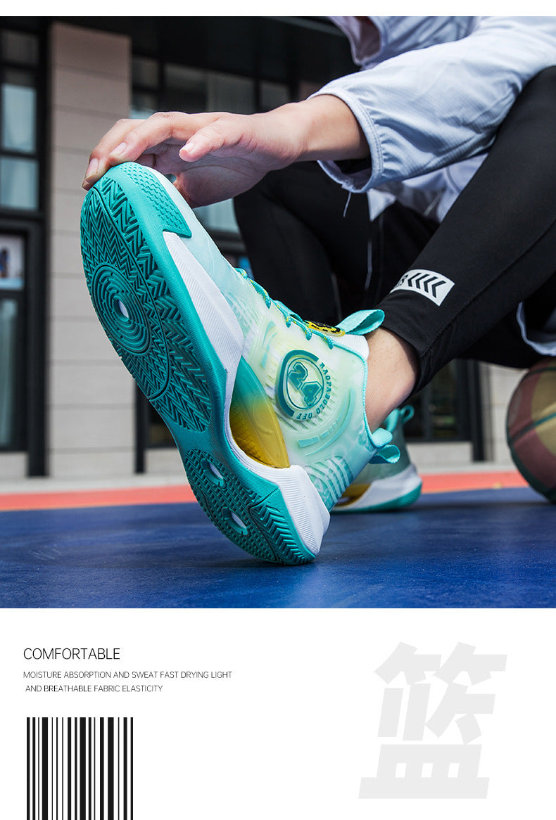 2025New Youth Professional Training Practical Wear-Resistant Basketball Shoes fashion Trend Men's Shoes Cushioning Sports Shoes