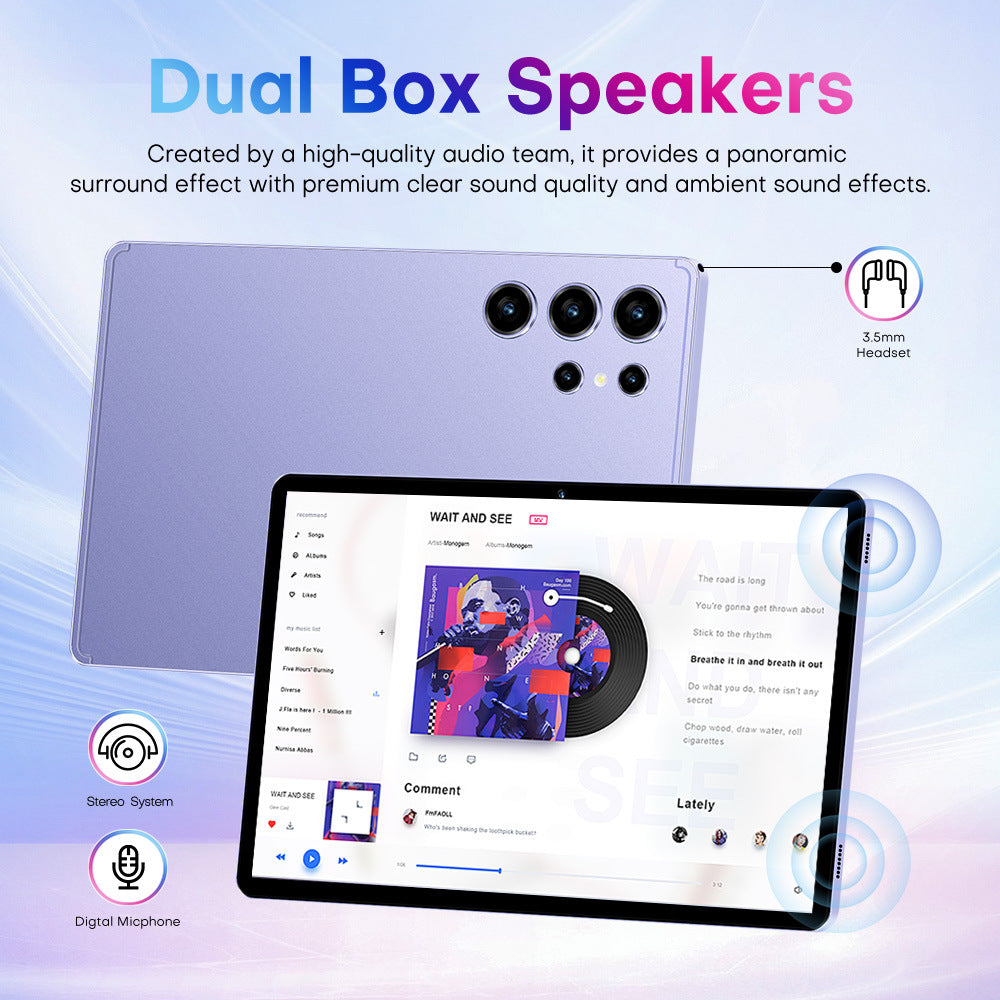 New products in stock Pad 9 Pro Tablet Pc10Inch16+1T Online Learning Game Tablet Factory Direct Sale