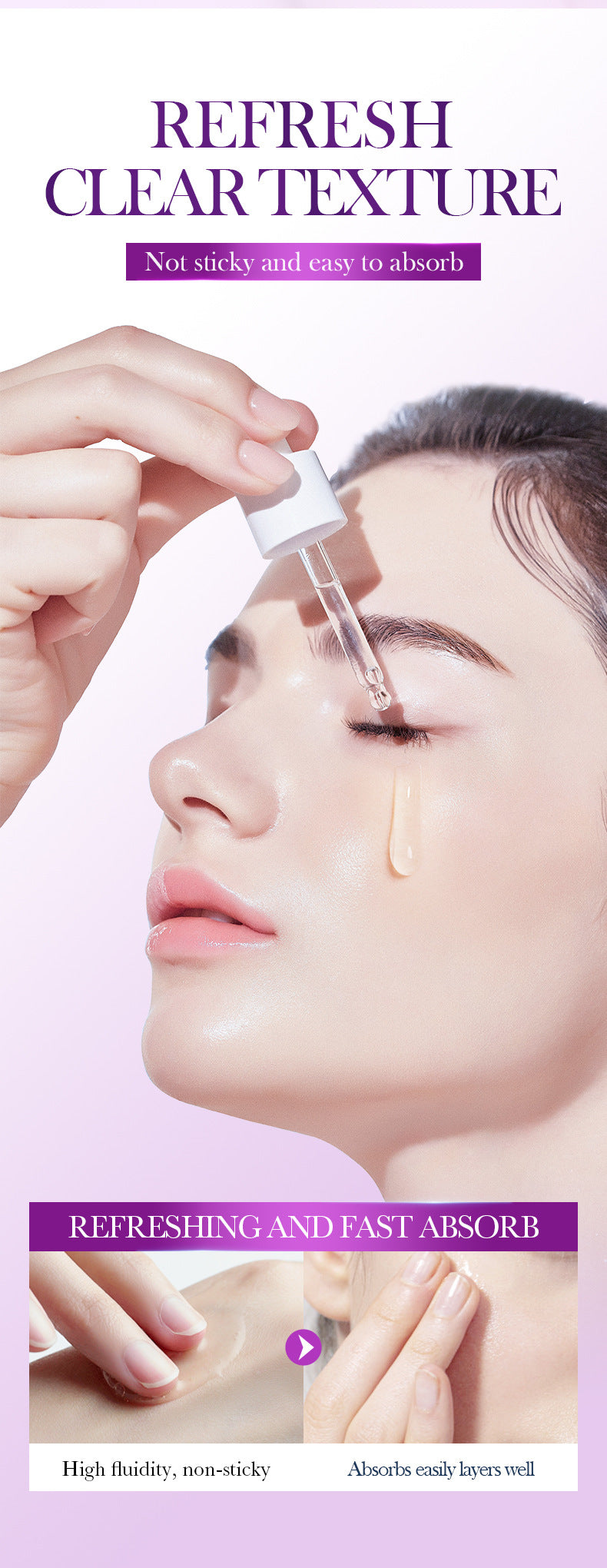 Skin Rejuvenation and Brightening Serum SADOER Moisturizing and Hydrating Essence Gel Cross-Border Wholesale