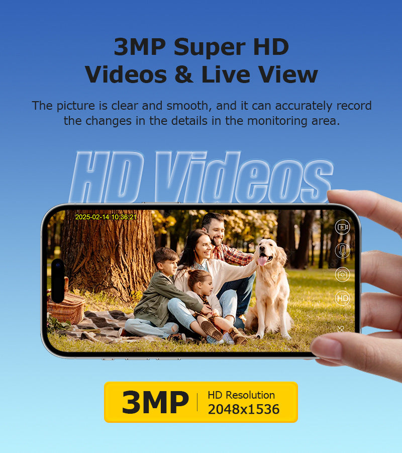 Exclusive Supply4G Solar-powered Camera300Wan HD Full Color Night Vision Outdoor Low Power Battery Camera