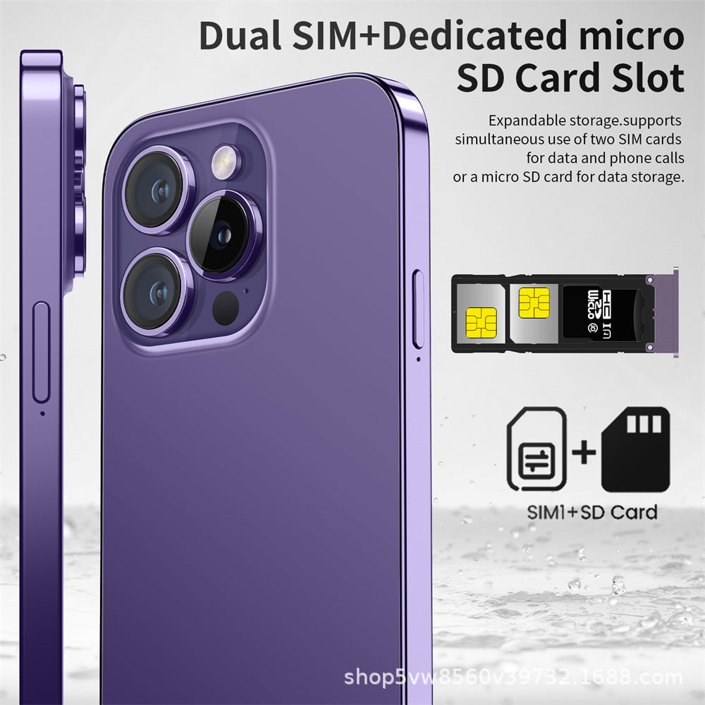 Exclusively available worldwide i14ProMAX 16+1T High-definition large-screen smartphones in stock wholesale from the source factory