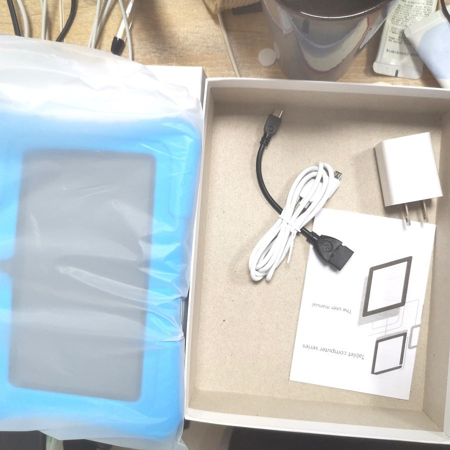 Tablet Pc7inch explosion-proof screen wifi Quad-core children's learning tablet with protective case