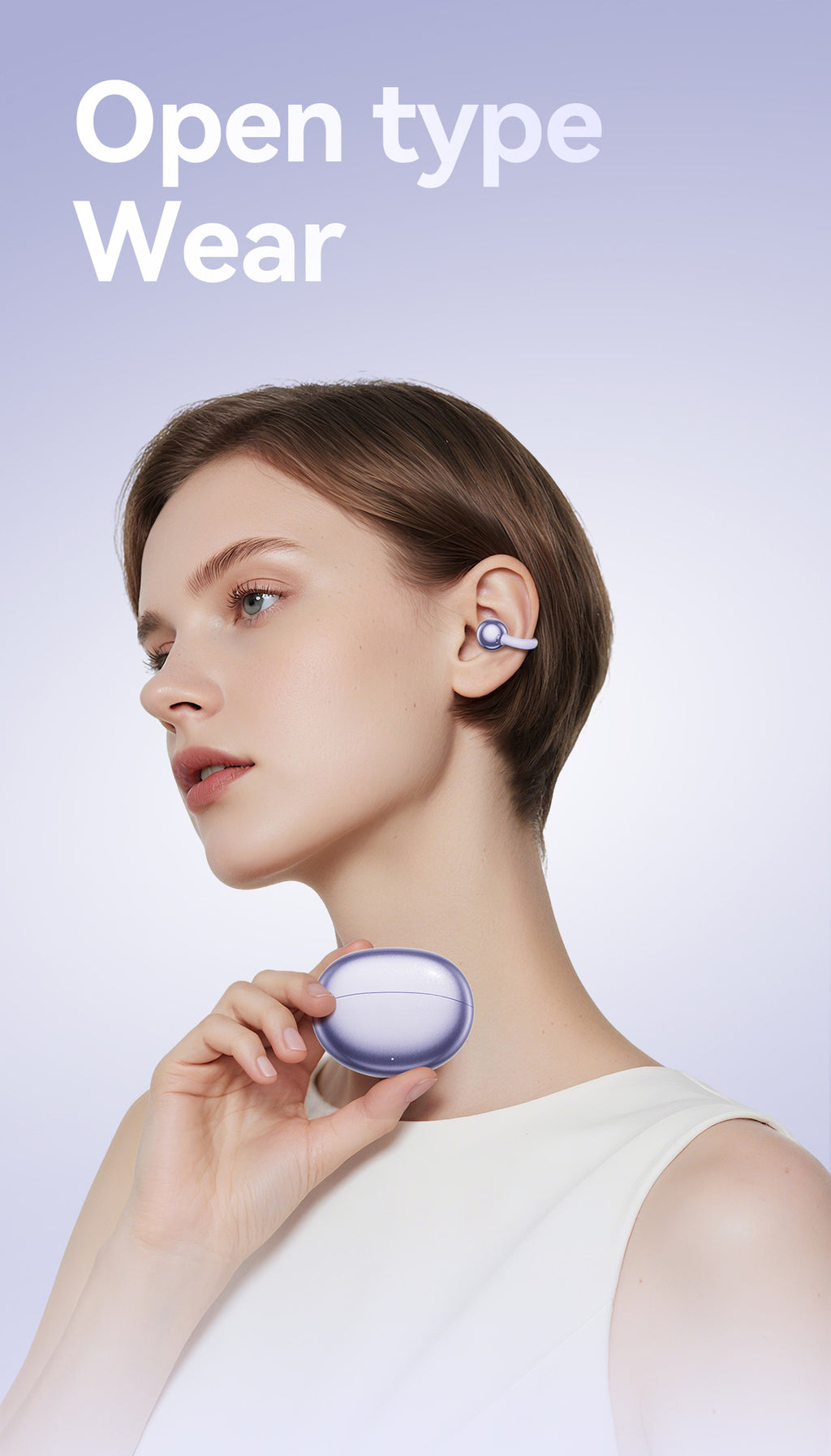 Featured Selection2025New GL8Ultra-long Battery Life High Appearance Private Model Ear Clip Bluetooth Earphones Wholesale
