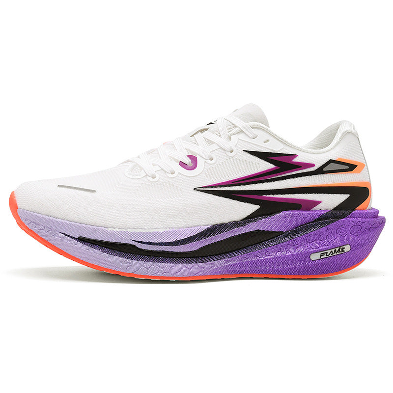 Fashion Four Seasons New Popcorn Carbon Plate Breathable Couple Running Shoes Comfortable Unisex Sports Shoes