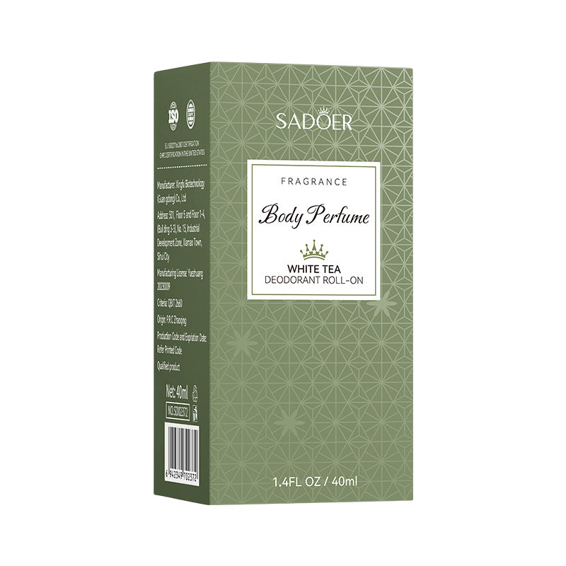 Full English Body Perfume Roll-On40mlSADOER Fragrant Refreshing Portable Roll-On  Wholesale