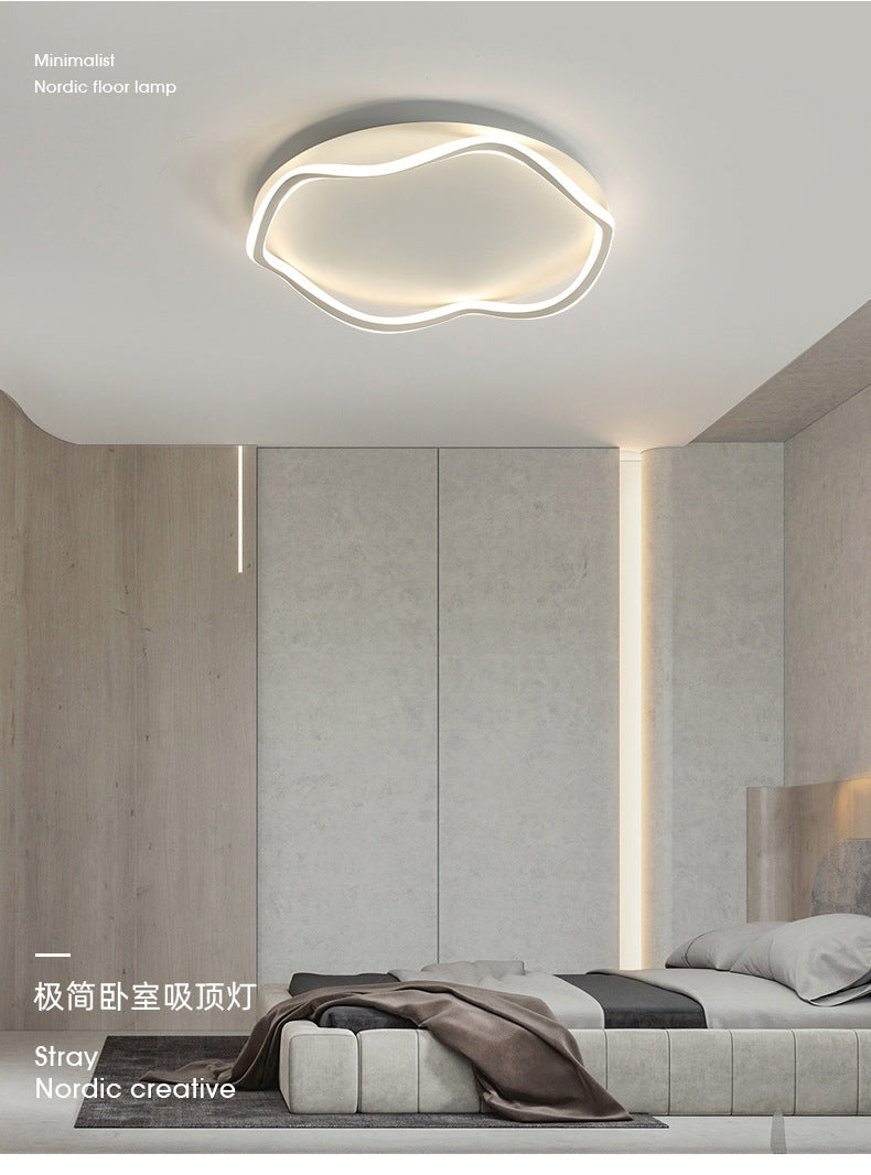 Lamps led Ceiling Lamp Creative Warm Romantic scandinavian Room Lamp Minimalist Modern Creative Master Bedroom Lighting
