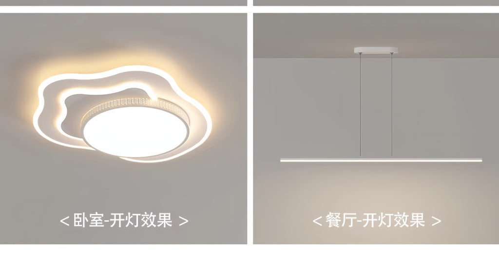 New style living room ceiling light modern minimalist elegant LED Full Spectrum Eye Protection Bedroom Study Room Whole House Package Lighting