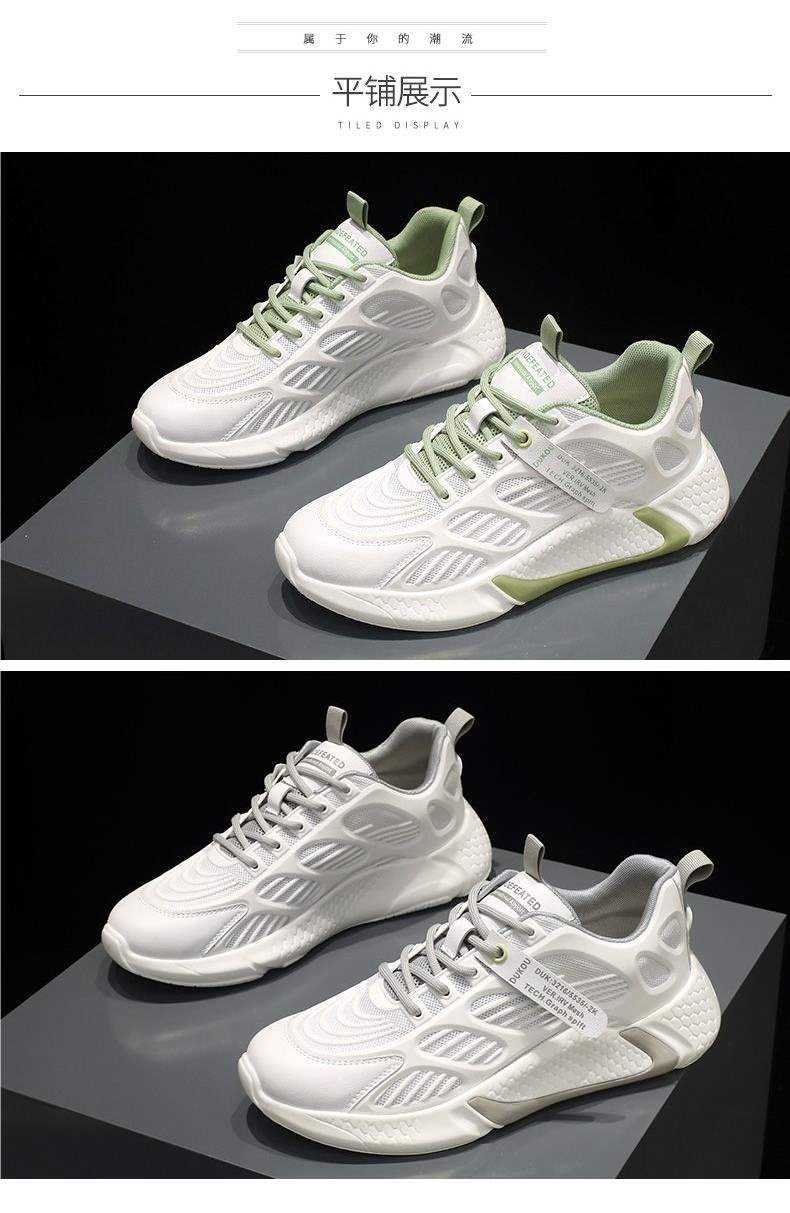 Women's Sports Shoes2025New Spring Women's Shoes Student Casual Shoes Lightweight Shock Absorption Soft Bottom Mesh Breathable Running Shoes