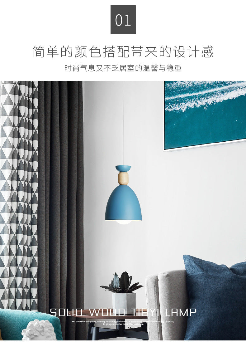 Zhongshan Restaurant Pendant Light Modern Simple Elegant Internet Celebrity Lighting Creative Personality Dining Room Bar Table Nordic Pendant Light