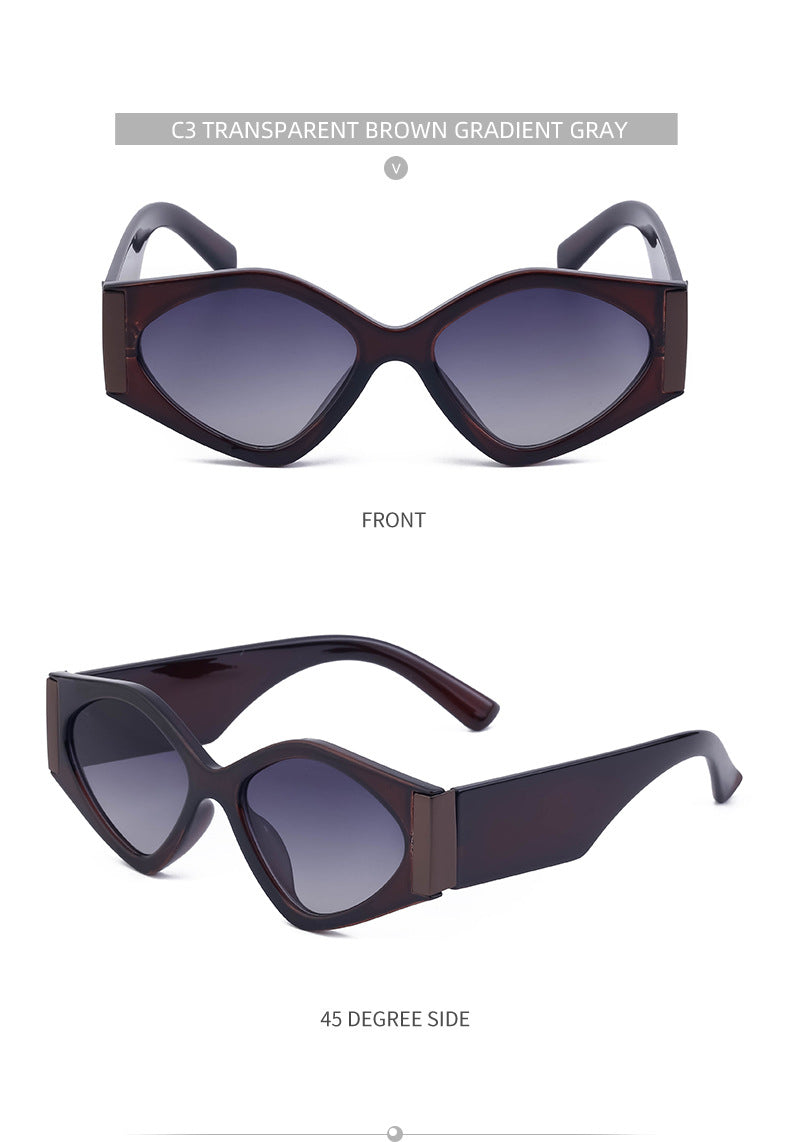 European and American style sunglasses for women trendy high-end feel ins Trendy Fashion Sunglasses for Women Wholesale sunglasses