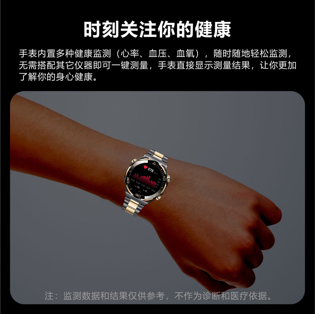 S30 Max Smart Watch1.52inch Bluetooth Call Heart Rate Step Count Sleep Monitoring Local Photo Album+Music