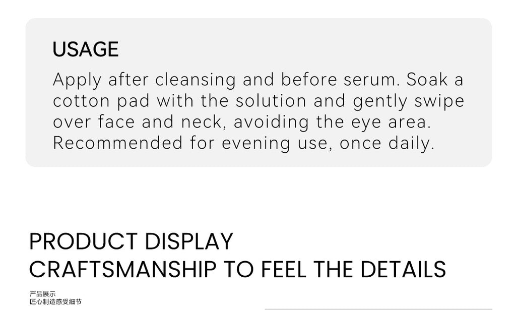 Exclusive for 7%Glycolic Acid Lotion Glycolic acid toner Fruit Acid Exfoliating Skincare