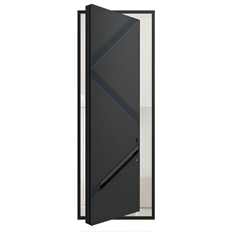 DJMI Modern Exterior Main Gate Door Designs Front Iron Entry Doors Entrance Security Steel Door for House