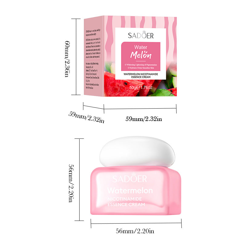 Watermelon Niacinamide Essence Lotion SADOER Skin rejuvenation moisturizing cream cross-border foreign trade wholesale