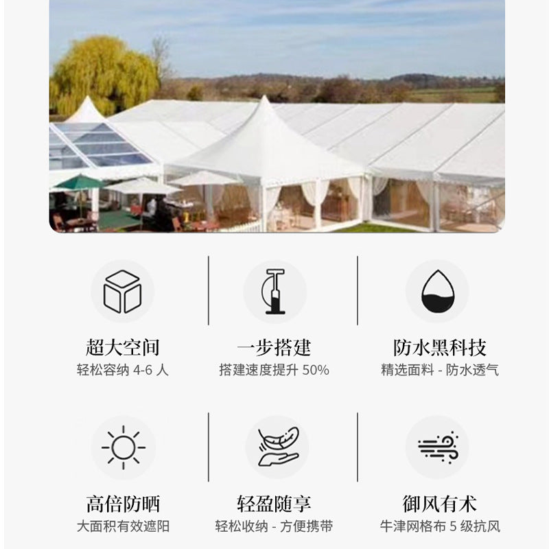Outdoor Tent for Banquets, Weddings, Exhibition Halls, Wedding Banquets, Events, European Style Wedding Party Storage Tent