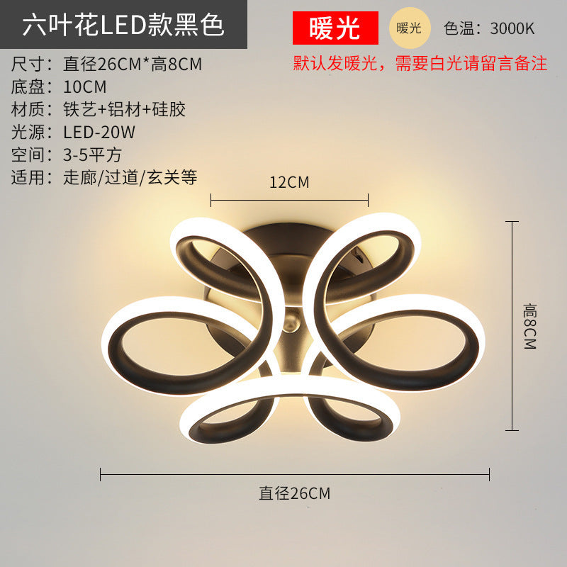 exclusive aisle lights balcony lights LED Modern Minimalist Nordic Creative Personality Cloakroom Living Room Entrance Light