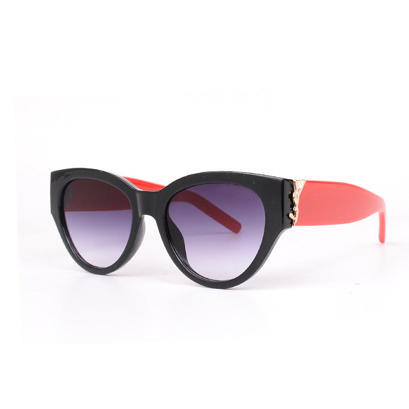 Park Caiying ROSE Same Style Sunglasses Versatile Fashionable Trendy Personality Street Style Sunglasses Wholesale6090
